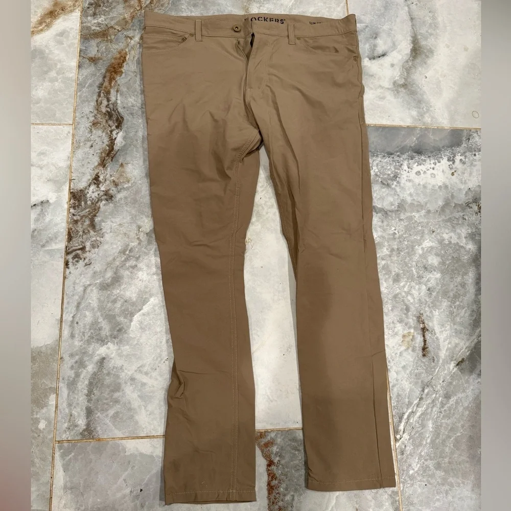 Dockers Men's Tan Pants - Picture 2 of 12